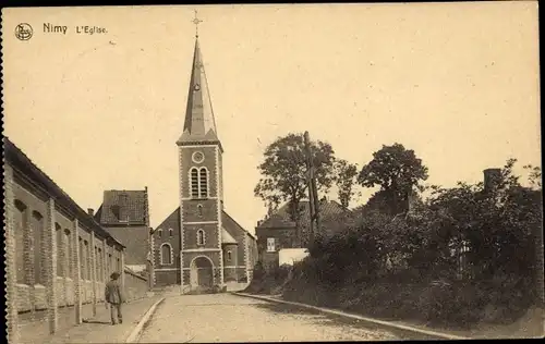 Ak Nimy Hennegau Wallonien, l'Eglise