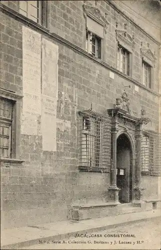 Ak Jaca Aragón, Rathaus