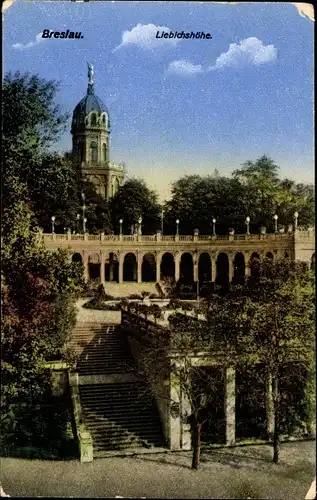Ak Wrocław Breslau Schlesien, Liebichshöhe