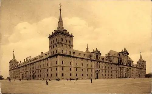 Ak San Lorenzo de El Escorial Madrid, Kloster Escorial