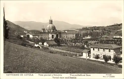 Ak Santuario de Loiola Baskenland Spanien, Katholische Kirche