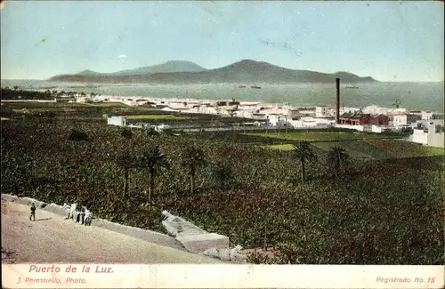 Ak Las Palmas de Gran Canaria Kanarische Inseln, Puerto de la Luz