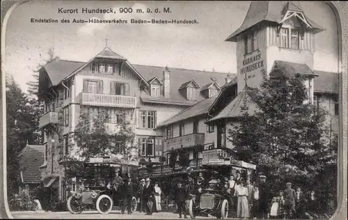 Ak Bühlertal im Schwarzwald, Kurhaus Hundseck