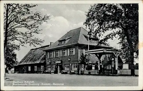 Ak Hansestadt Bremen, Gasthaus Hoheluft, Reichsstraße Hamburg-Bremen-Hannover