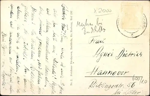 Ak Hansestadt Bremen, Gasthaus Hoheluft, Reichsstraße Hamburg-Bremen-Hannover