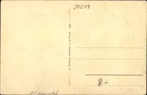 Ak Hamburg Nord Eppendorf, Heinicke-Denkmal