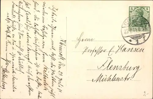 Ak Kleinsolt Freienwill in Schleswig Holstein, Kirche