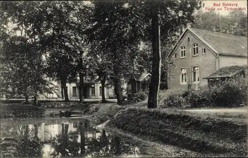 Ak Rehburg Loccum in Niedersachsen, Teichpartie