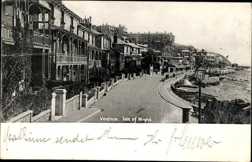 Ak Ventnor Isle of Wight England, Promenade