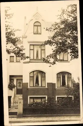 Foto Ak Hamburg Nord Eppendorf, Villa Erikastraße 150, C. Vogelsang