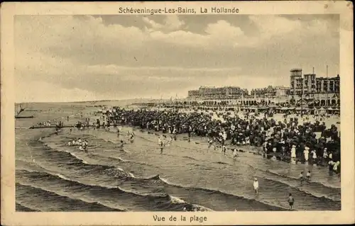 Ak Scheveningen Den Haag Südholland, Strand