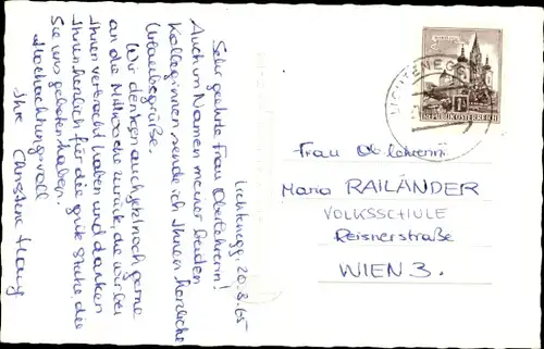 Ak Lichtenegg Steiermark, Gesamtansicht