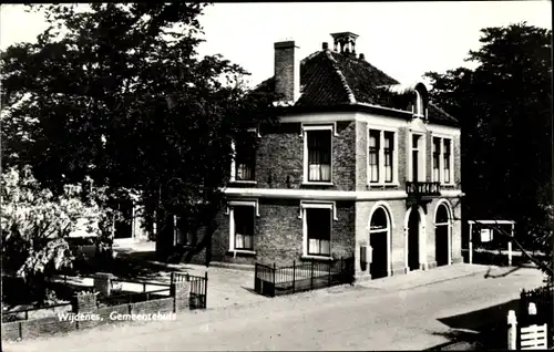 Ak Wijdenes Nordholland Niederlande, Gemeentehuis