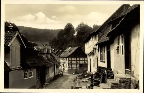 Ak Stolberg im Harz, Töpfergasse
