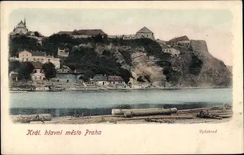 Ak Pražské Nové Město Prager Neustadt Praha Prag, Vyšehrad, Prager Hochburg