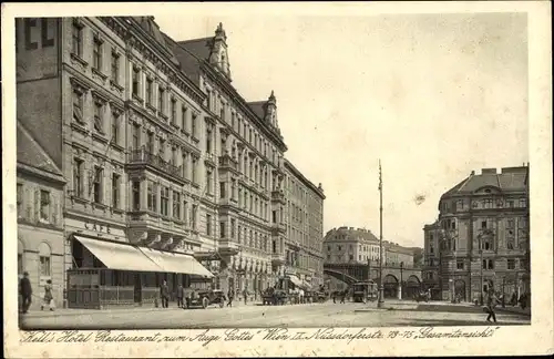 Ak Wien 9. Alsergrund Österreich, Kell's Hotel Restaurant zum Auge Gottes, Nussdorfer Straße 73-75