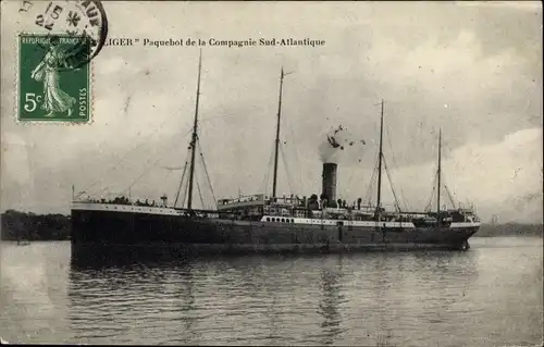 Ak Dampfer, Compagnie de Navigation Sud-Atlantique