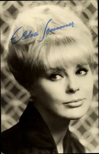 Ak Schauspielerin Elke Sommer, Portrait, Autogramm