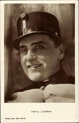 Ak Schauspieler Harry Liedtke, Portrait, Uniform