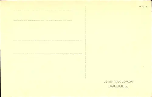 Ak München, Löwenbräukeller, Außenansicht