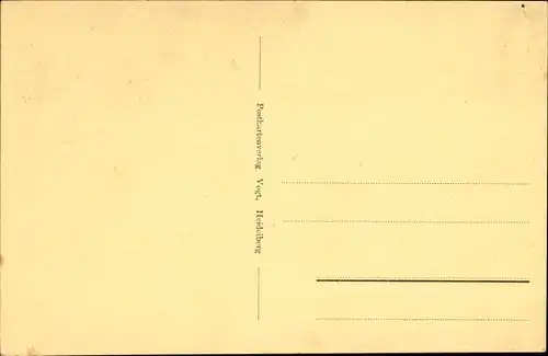 Ak Heidelberg am Neckar, Bismarcksäule