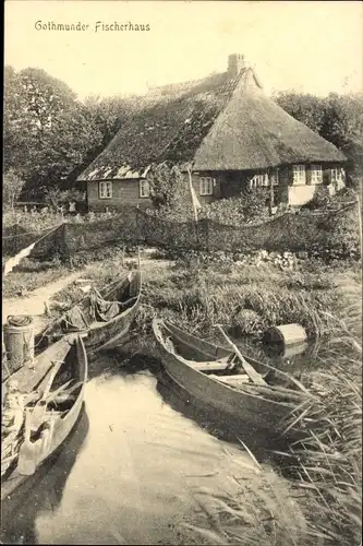 Ak Gothmund Lübeck in Schleswig Holstein, Fischerhaus