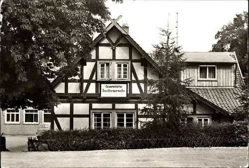 Ak Altenbrak Thale im Harz, Forsthaus Todtenrode, HO Gaststätte