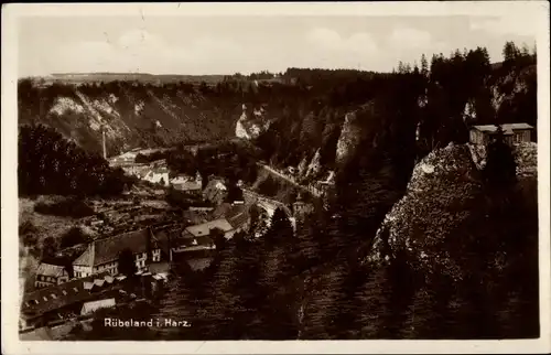 Ak Rübeland Oberharz am Brocken, Panorama
