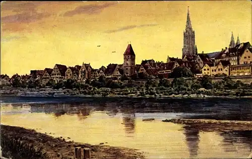 Ak Ulm an der Donau, Münster