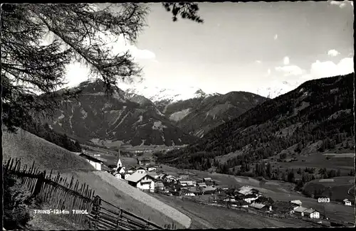 Ak Trins in Tirol, Gesamtansicht