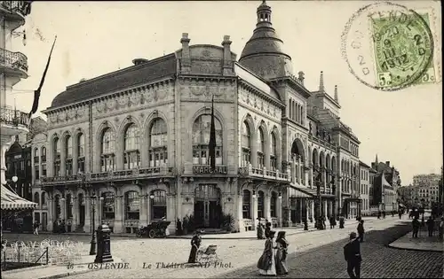 Ak Ostende Ostende Westflandern, Theater, Marchal