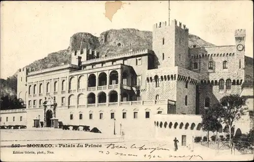 Ak Monaco, Palais du Prince