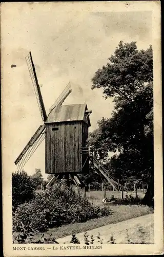 Ak Mont Cassel Nord, Le Kasteel-Meulen