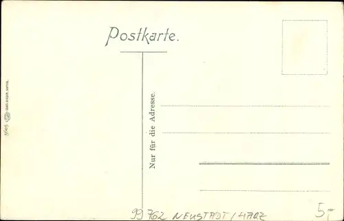 Ak Neustadt im Südharz, Talsperre der Stadt Nordhausen