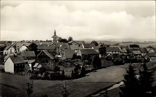 Ak Hasselfelde Oberharz am Brocken, Teilansicht