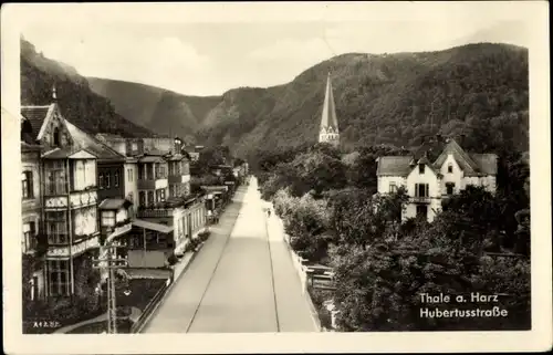 Ak Thale im Harz, Hubertusstraße