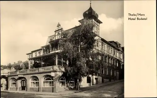 Ak Thale im Harz, Hotel Bodetal