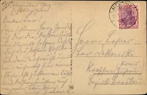 Ak Harzgerode am Harz, Gesamtansicht