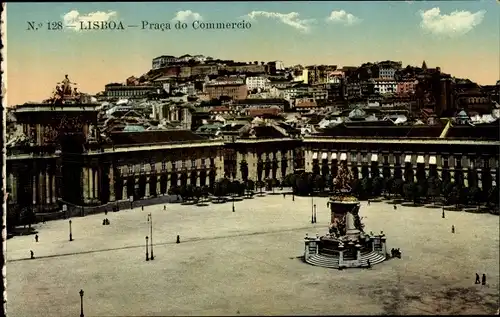 Ak Lisboa Lissabon Portugal, Praca do Comercio