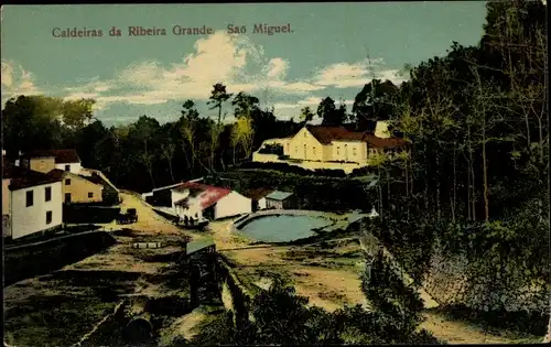 Ak São Miguel Azoren Portugal, Caldeiras da Ribeira Grande