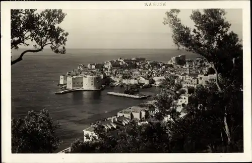 Ak Ragusa Dubrovnik Kroatien, Gesamtansicht