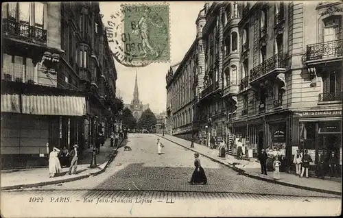 Ak Paris XVIII. Montmartre, Rue Jean Francois Lepine