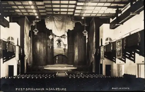 Ak Salzburg in Österreich, Festspielhaus, Innenansicht
