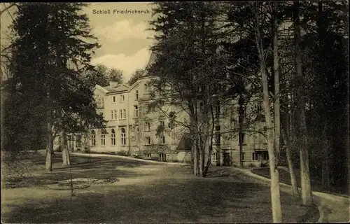 Ak Friedrichsruh Aumühle im Herzogtum Lauenburg, Schloss Friedrichsruh