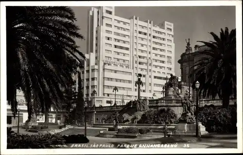 Ak São Paulo Brasilien, Parque Anhangabaú