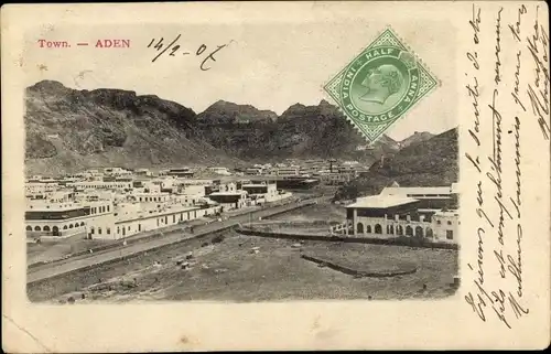 Ak Aden Jemen, Gesamtansicht