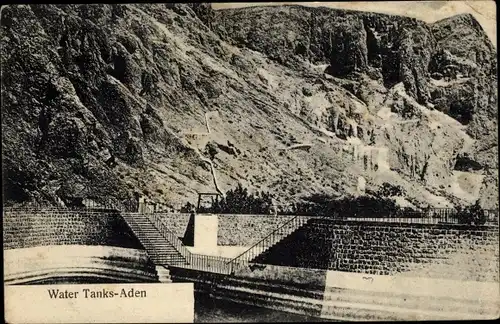 Ak Aden Jemen, Wasserspeicher