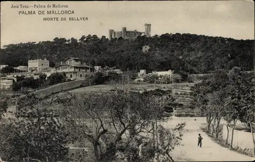 Ak Palma de Mallorca Balearen, Monte de Bellver