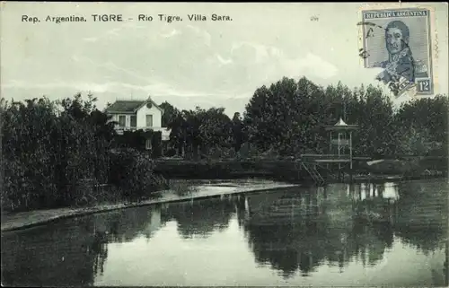 Ak Tigre Argentinien, Rio Tigre, Villa Sara