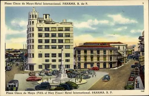 Ak Panama, Plaza Cinco de Mayo, Hotel International